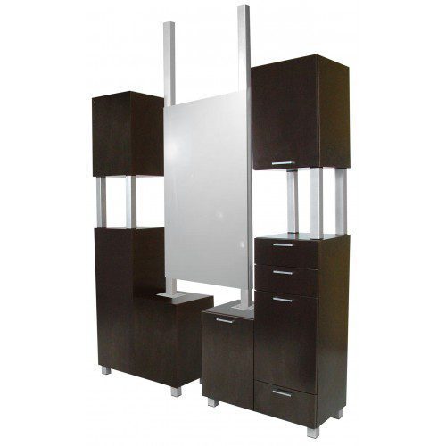 941-66 Tall Back to Back Styling Station