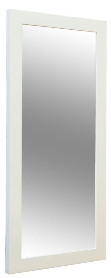 22"W X 48"H Hair Salon Mirror White In Stock