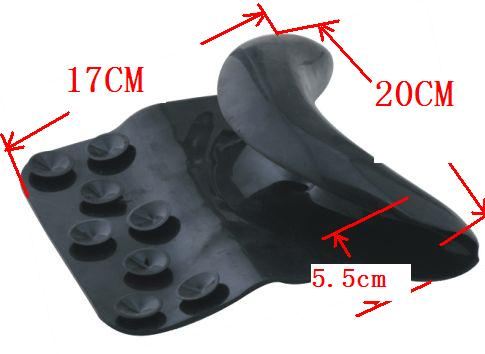 XL012 High Quality Rubber Neckrest With Suction Cups +$19.00