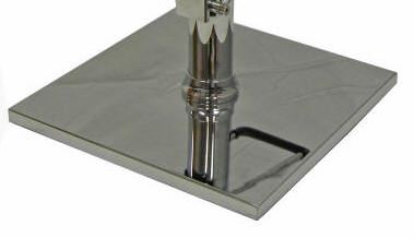 Square Styling Chair Floor Plate H2 Measures 20 X 20