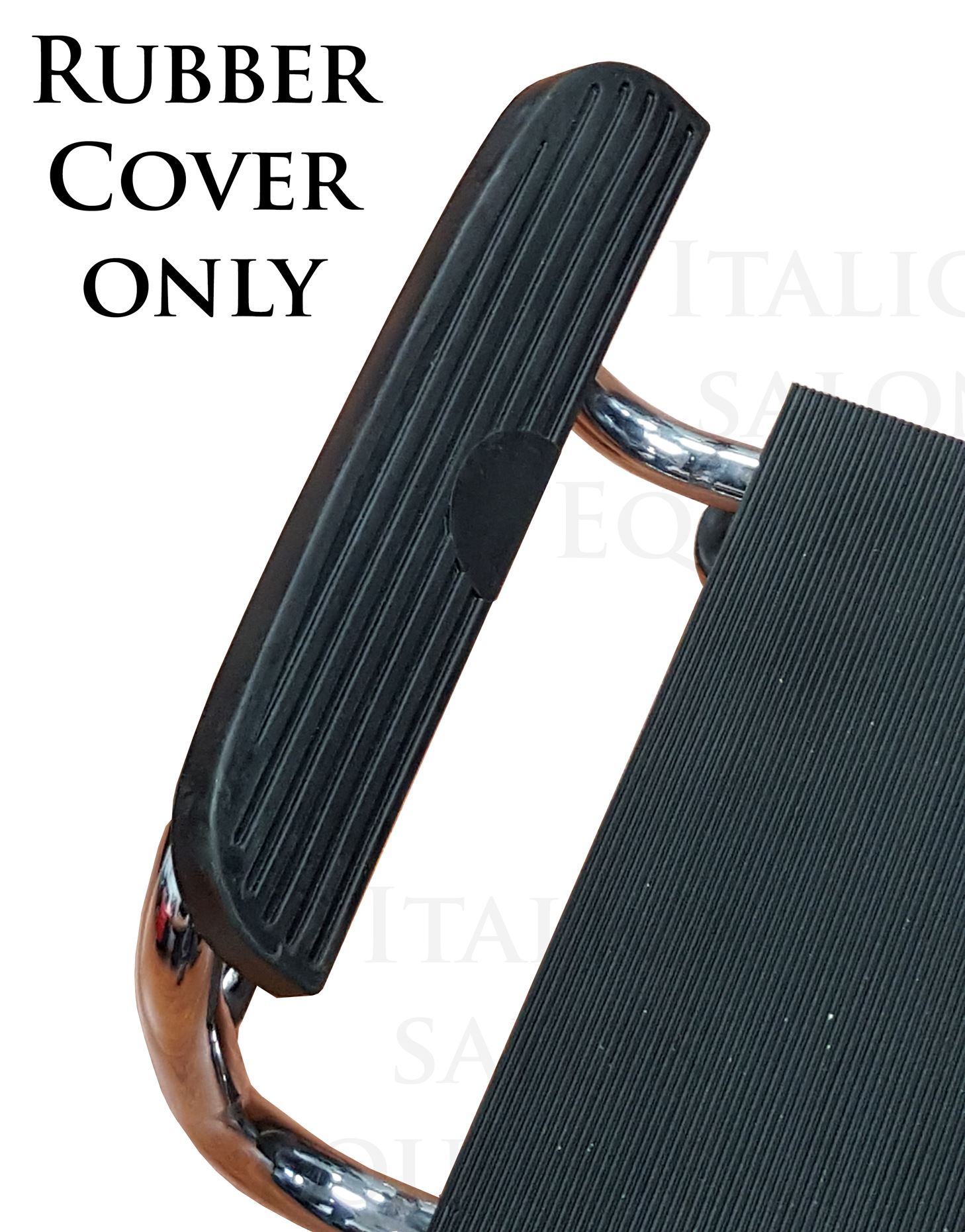 Italica Small Rubber Covering For Lay Down Backwash Footrests Only For 32806 Shampoo Unit