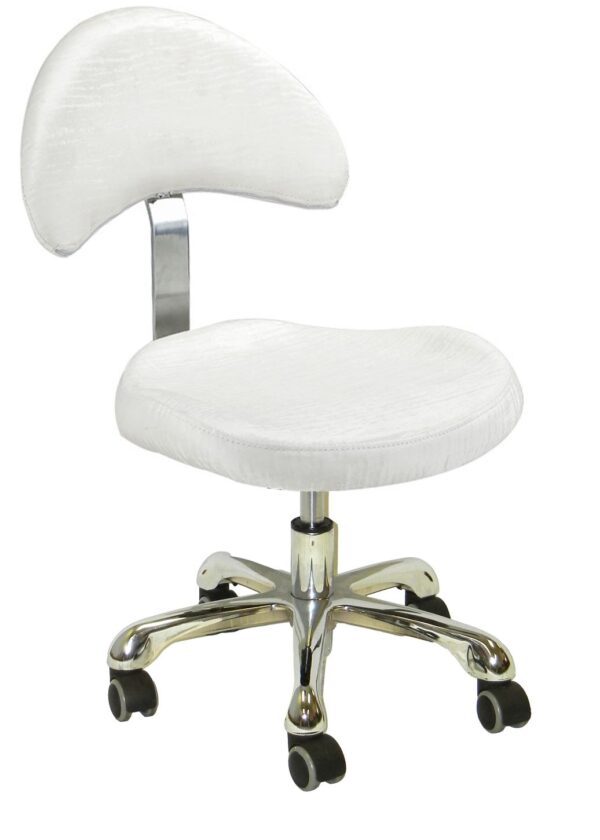 3323P Pedicure Stool 2 Colors Large Seat