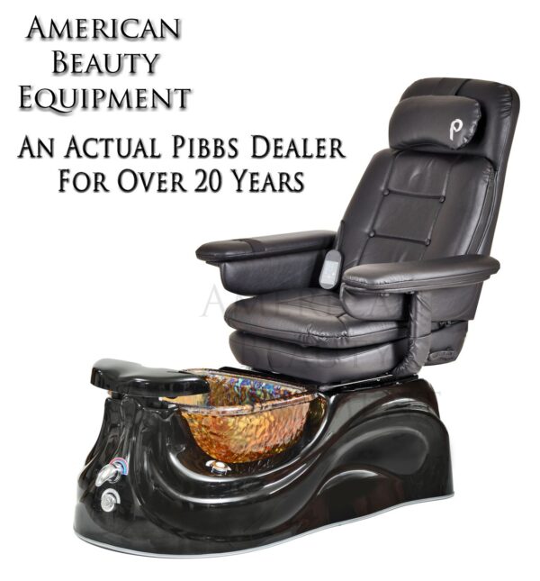 Pibbs PS65-6 San Marino Glass Bowl Pedicure Spa