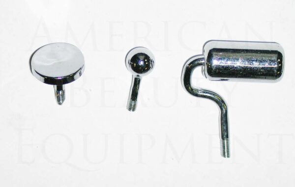Galvanic Facial Machine Heads 3 Pack Flat, Ball Roller Tips