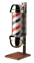 Marvy 410OS Revolving Barber Pole On Stand