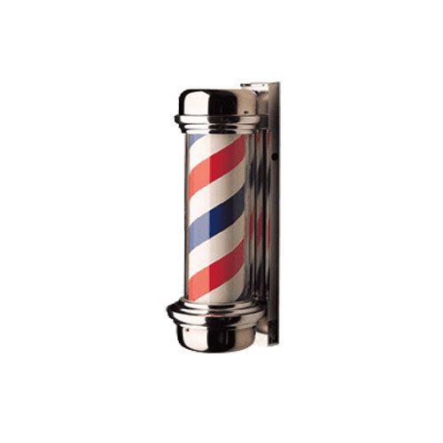 Marvy 77 Revolving Barber Pole 1 Light Wall Mount