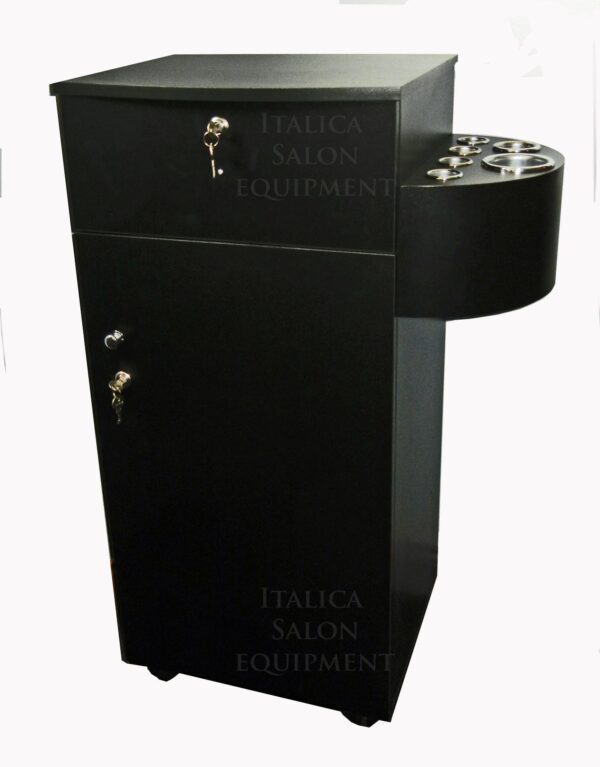 2529 Locking Portable Styling Station Cabinet
