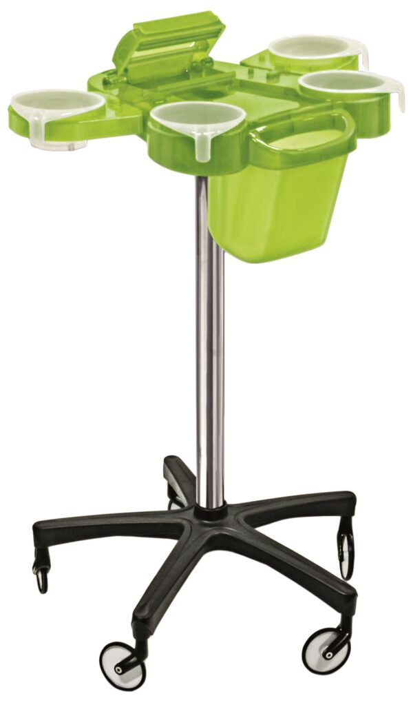 Salon Service Italy Hair Colorist Trolley Foiler Plus Trash