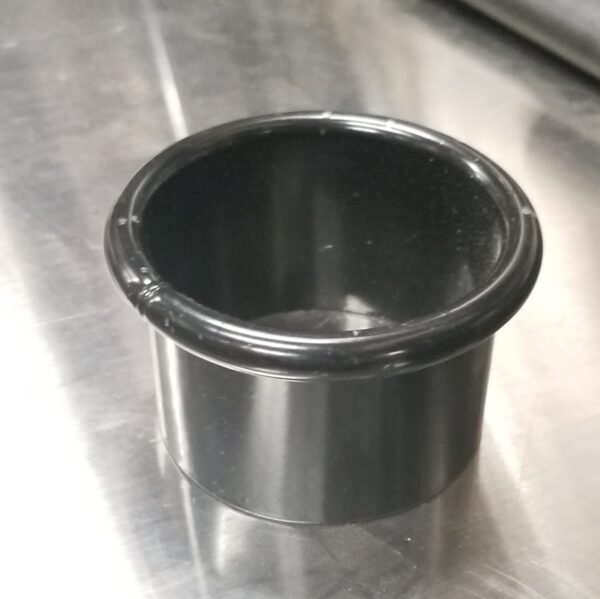 8 Pieces 2.75 Inch Hair Dryer Holders Black with Paint Dings