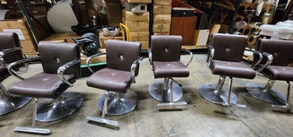 4 Used Olymp German Styling Chairs Great Deal