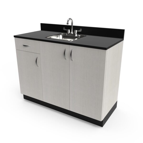 3373-48 Inch Wide Salon Base Cabinet With Sink