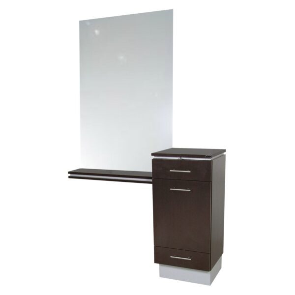4403-48 Inch Styling Station With Ledge and Mirror