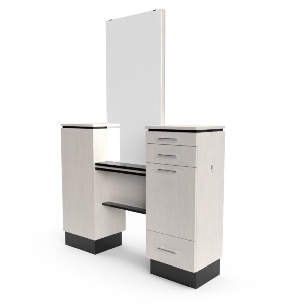 4416-60 Free Standing Tall Beauty Salon Island