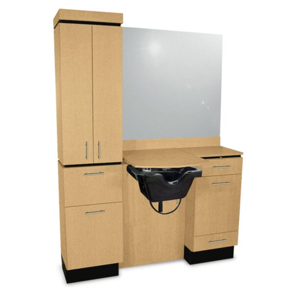 4424-60 Inch Wide Wet Booth Station