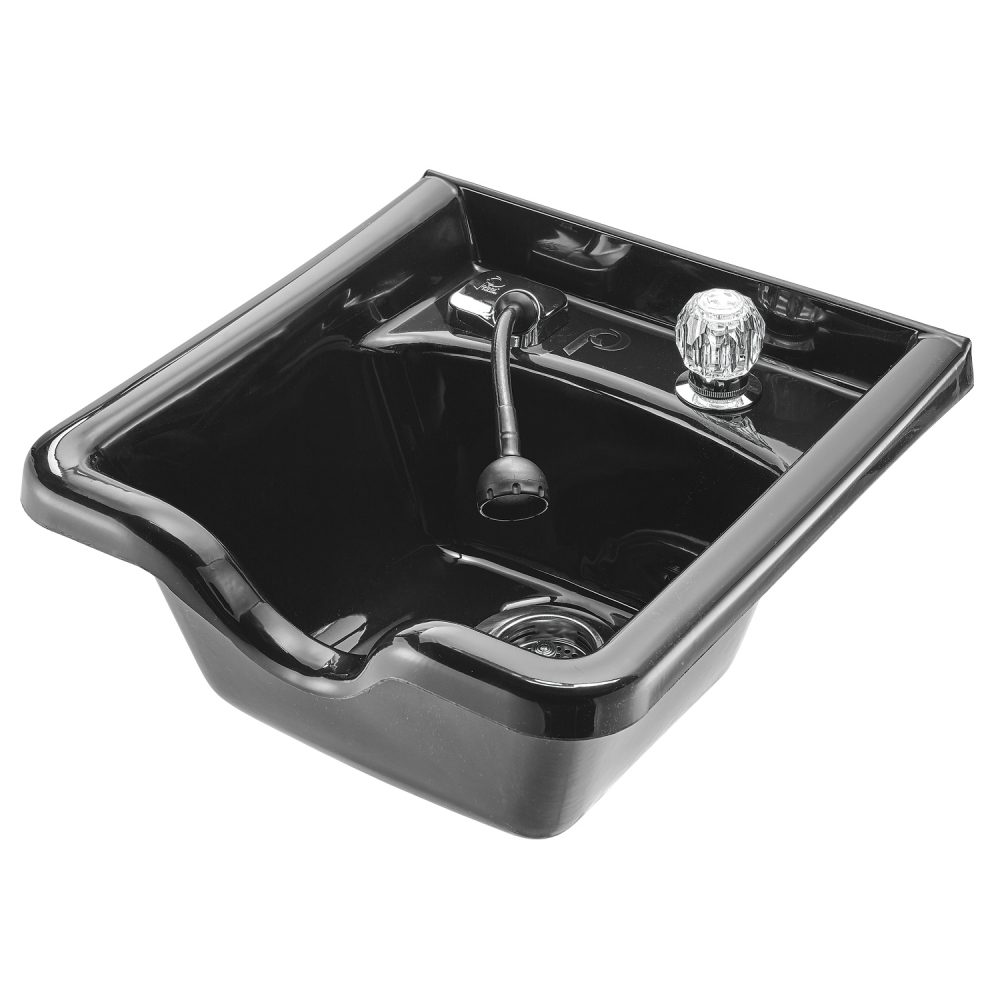 Pibbs 5350 ABS Plastic Shampoo Bowl With UPC Coded Sprayer, Faucet & Bracket +$169.00