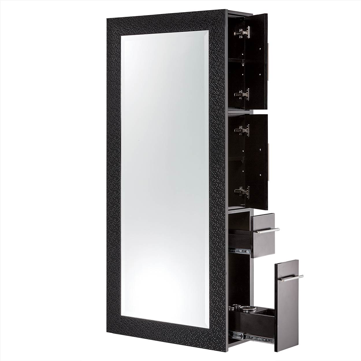 SER02 Diamond Styling Station With Mirror Wall Mount Unit - Image 4