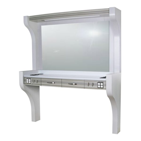 6805-72-Inch-Wide Barber Station Solid Counter