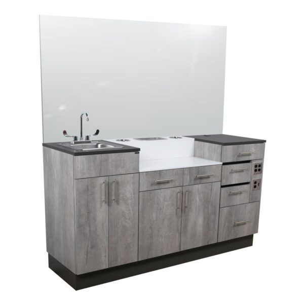 68C Barber Station With Lots of Storage