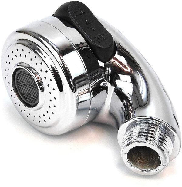 Italica B37 Angled Dual Shower and Flow Head For Shampoo Sinks