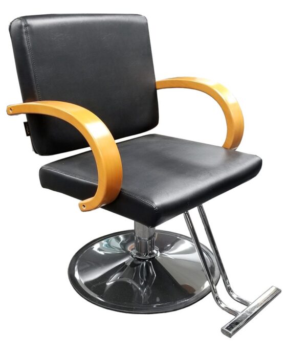 B15CH Light Cherry Wood Arm Styling Chair