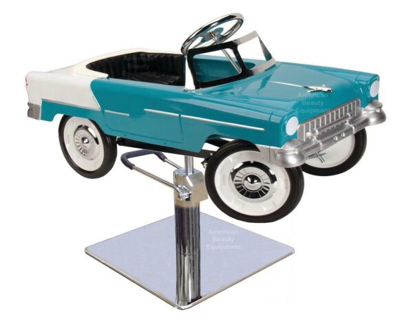 55 Metal Aqua Blue Children's Hair Styling Car