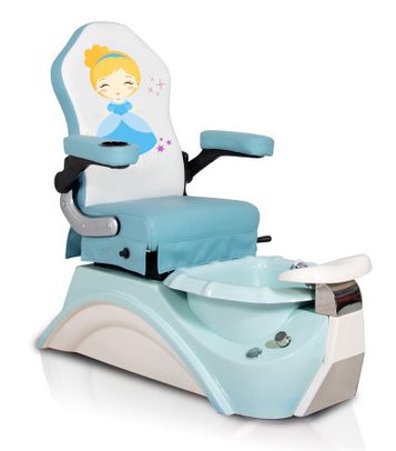 Children's Pipeless Jet Pedicure Spa Blue Model