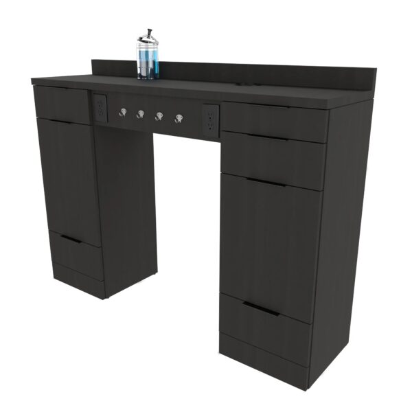 E1073 USA Modern Barbering Station For Cutting Hair