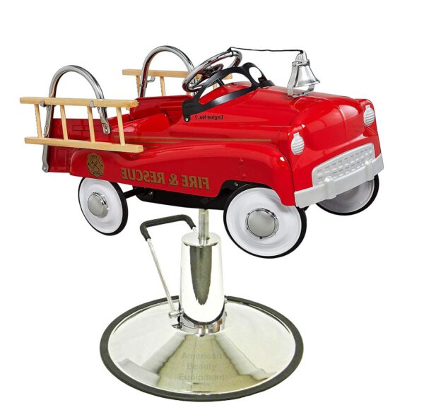 Red Classic Fire Truck Styling Chair Children's Hair Cuts