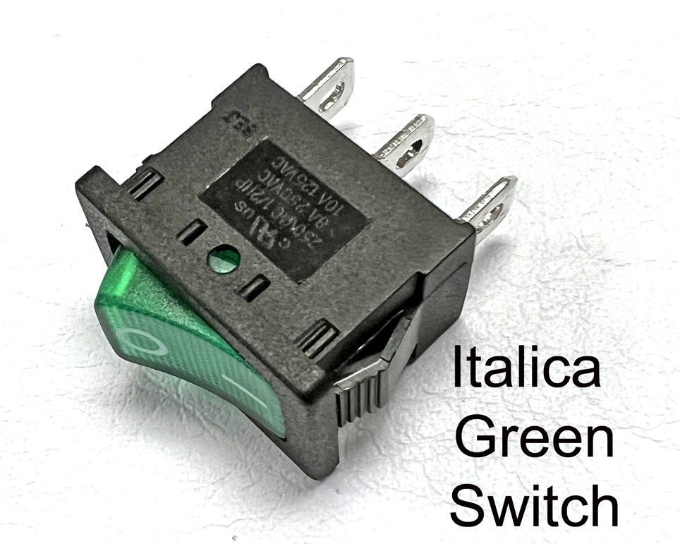 On/Off Button 214 and 201 Model Facial Machines