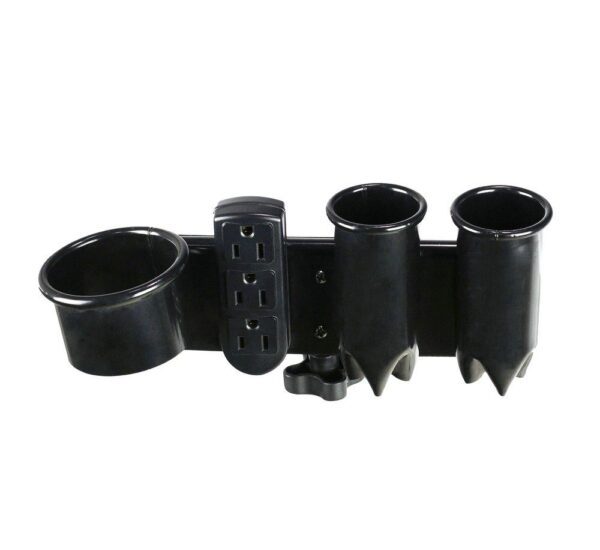 035A Styling Tool Holder Plus Electrical Outlet From Italica