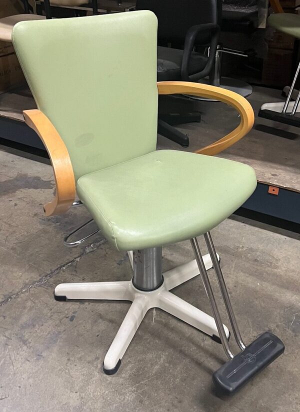 Belvedere Used Caddy Styling Chairs Enamel Bases