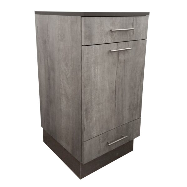 6814-20 Inch Wide Barber Cabinet With Tool Panel