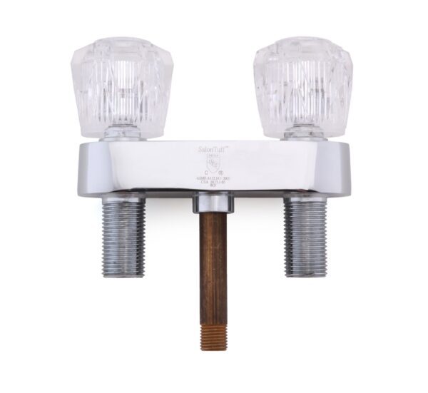 HCF Hot & Cold Faucet For Shampoo Bowls Fits Older Marble Products Shampoo Bowls