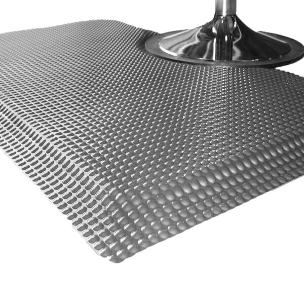 3 X 4 Rectangle Metallic Beauty Salon Mat USA Made