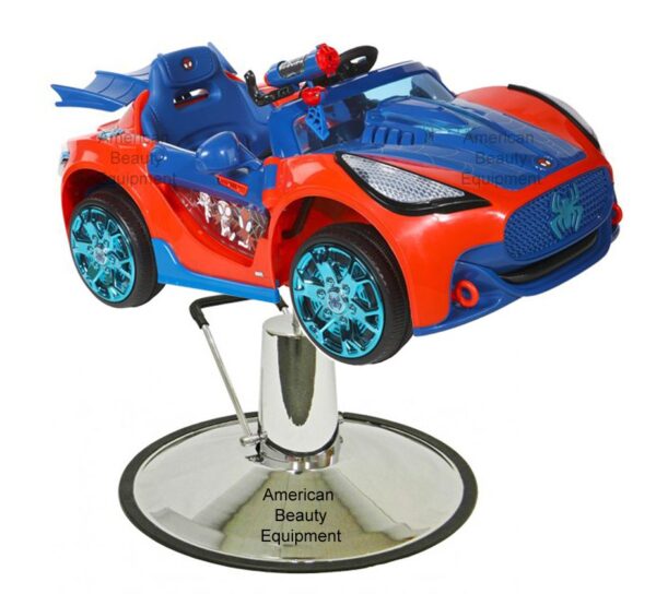 Spiderman Styling Car For Children's Hair Cuts