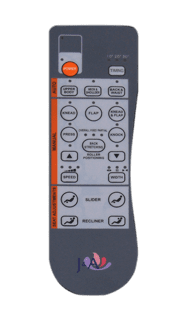 Remote Sticker For Pacific AX and Cleo AX