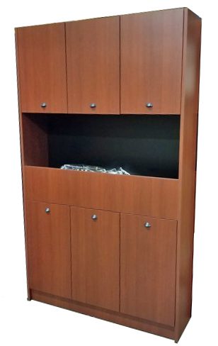 42-Inch-Wide Shampoo Backbar Cabinet Showroom Model