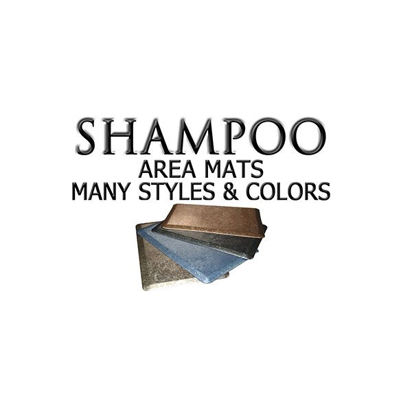 Shampoo Area Mats For Salons or At Home
