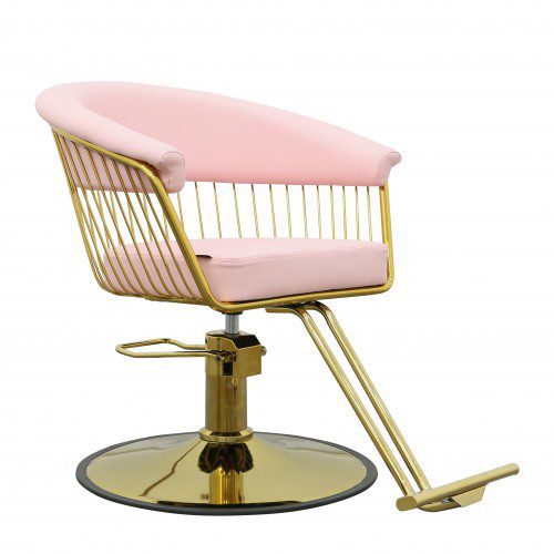 2299 Pink Huggy Bear Styling Chair (Very Comfortable)