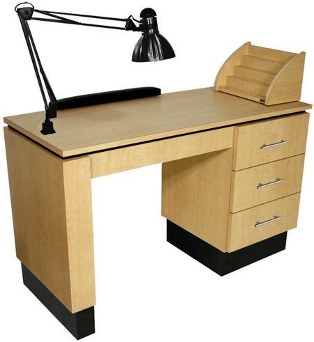 4420-48-Inch-Wide Manicure Table Ample Storage - Image 2