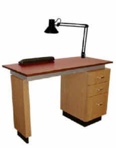 Custom 42-Inch-Wide Professional Manicure Table
