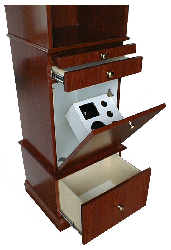 910-20 Elegant Styling Tower Hair Station - Image 2