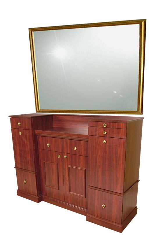 879-62 Barber Classic Style Barbering Booth