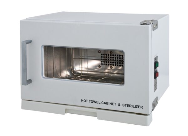 T01 Tabletop 12 Towel Warmer Metal Plus Glass Door With UV