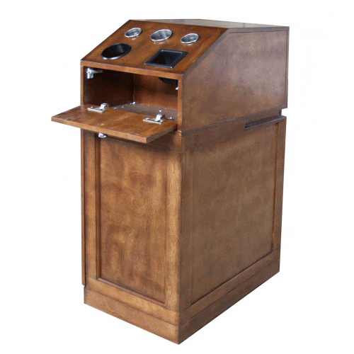 5003 Real Wood Rolling Styling Station - Image 8