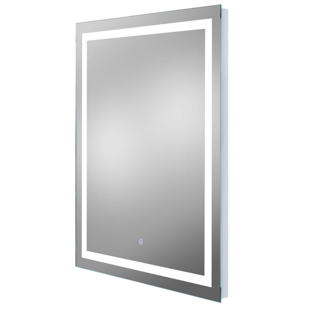 Silver Finish LED Lighted Touch Mirror Rectangle 30"W X 36"H- 9440 $0.00