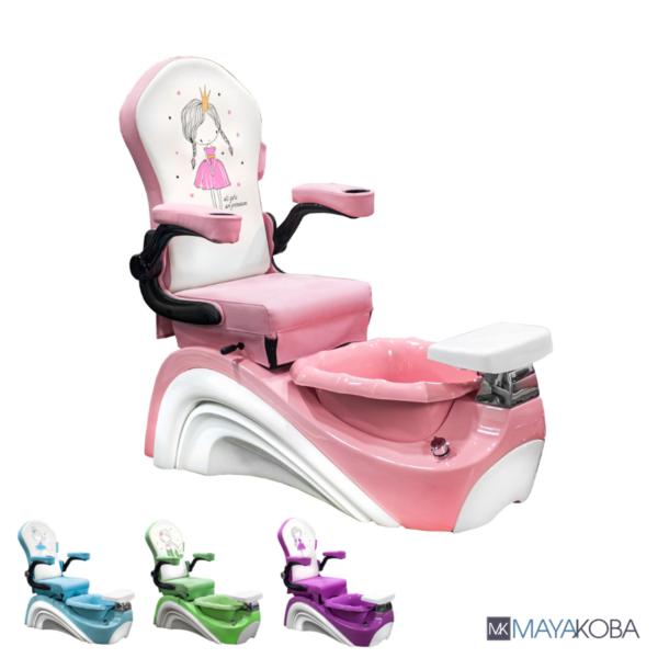 Pedicure Spa Girly Girl 4 Colors & Pipeless Jet