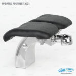 SIlver Footrest-Standard $0.00