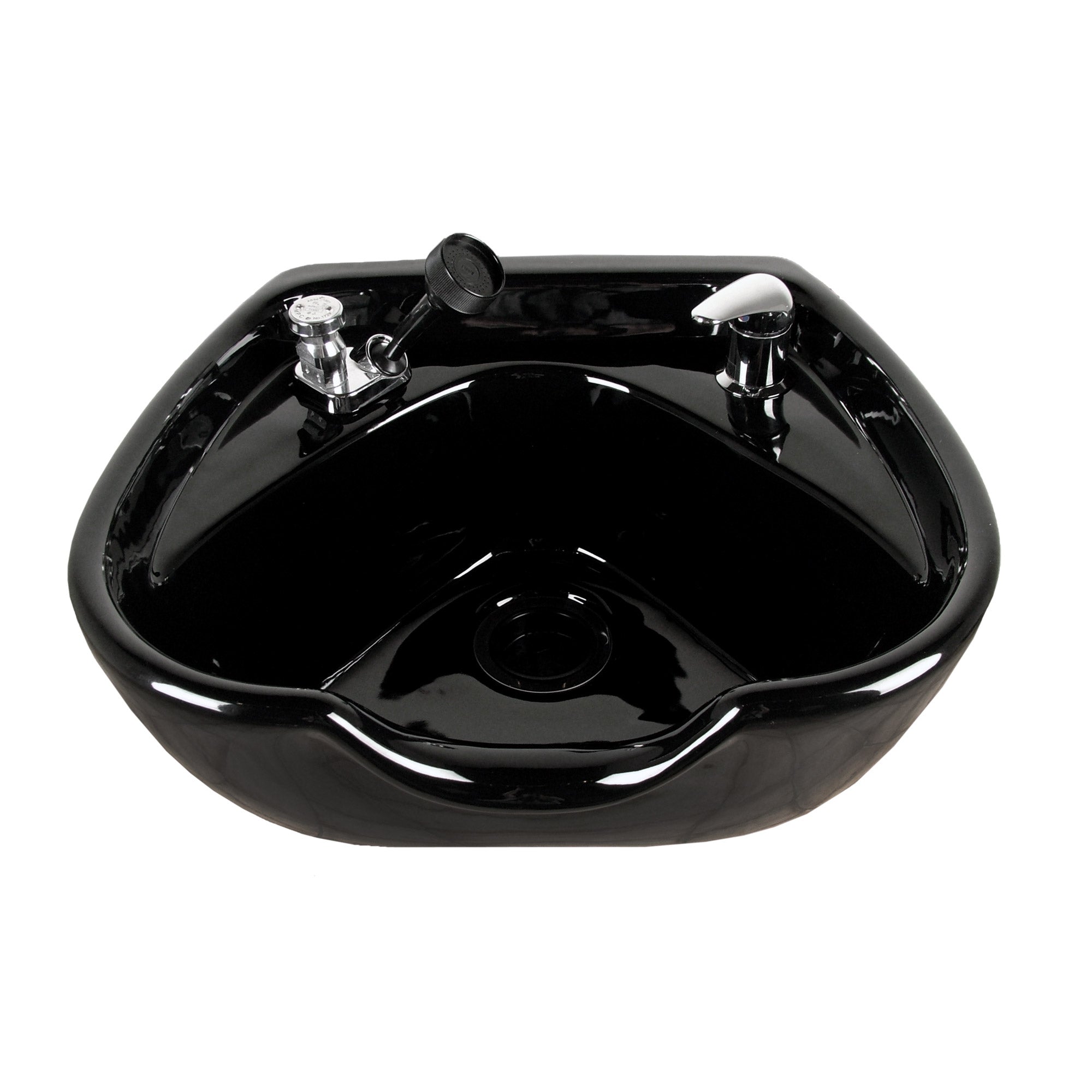 CB81 BLACK Porcelain Bowl With Hardware Included +$518.00